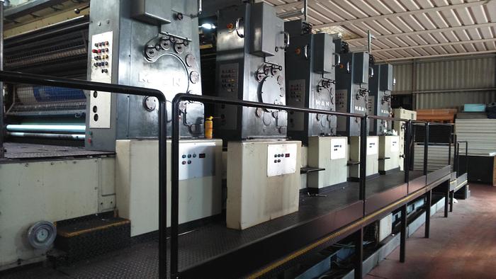 Used MAN ROLAND GS O VII 8/160 offset machine