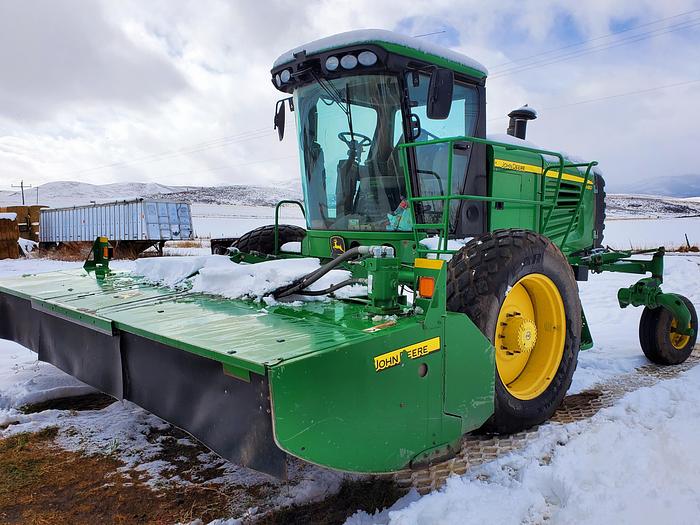 Used 2013 John Deere R450 Rotary Windrower w/ 1500 hrs