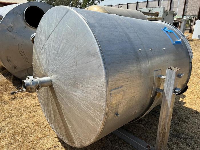 Used Tank, 900 Gallon, S/st, Agit, Cone Bottom #S744586