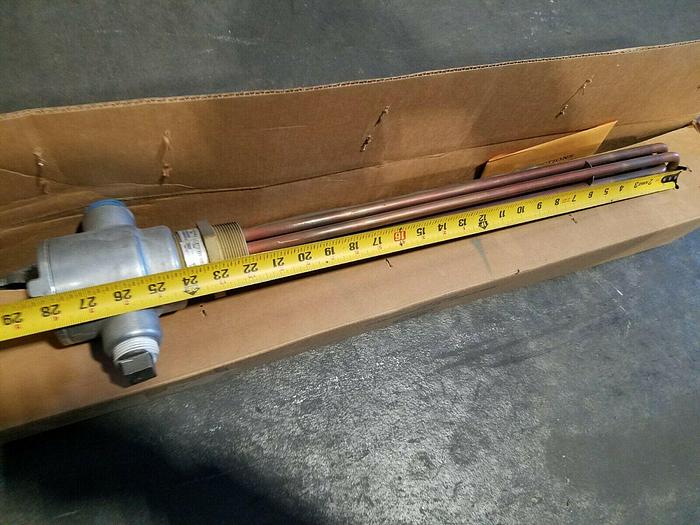 Used 9000 Watts 48 Volts Baltimore Aircoil Immersion Heater 87161A291200 22" Long