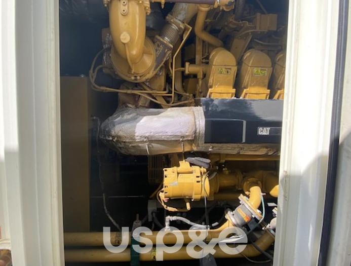 Used 1.4 MW 2014 Used Caterpillar XQ1475G Natural Gas Generator Set
