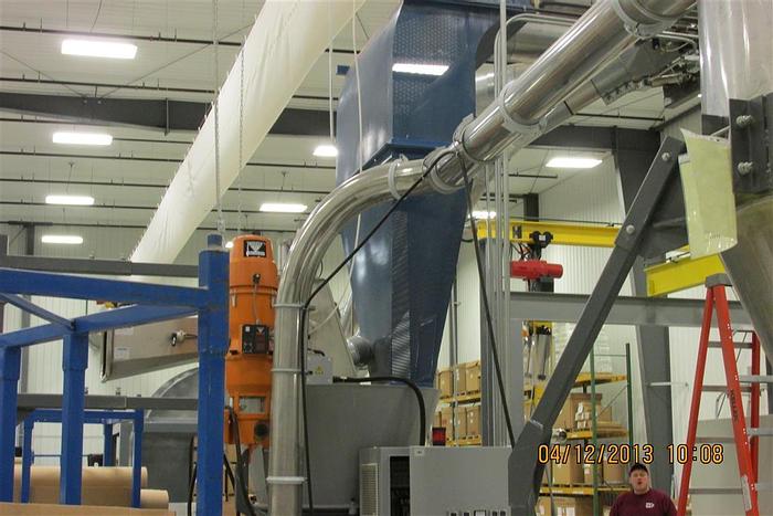 Used EREMA WASTE RECLAIM EXTRUDER MDL KAG 806 MFG. 2007