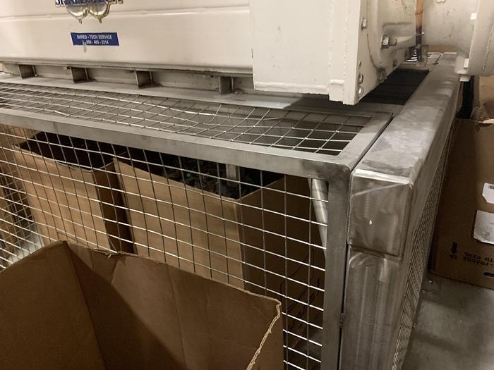 Used SHRED TECH DUAL SHAFT 20HP SHREDDER WITH CONVEYOR