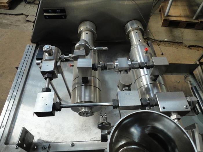 Used Homogenizer, 316 Stainless Steel, 2-Stage, 26 GPH, Micro Fluidizer #C740818
