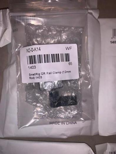 SMALLRIG 1403 QR RAIL CLAMP x7