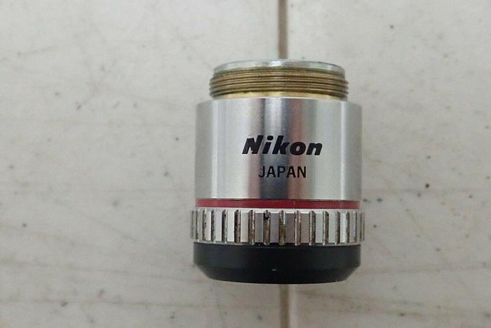 Used Nikon E Plan 4/0.1 160/- Microscope Objective