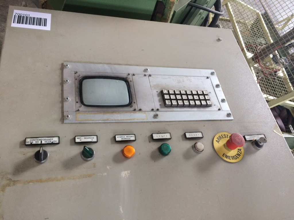 Usato 1996 Troncatrice doppia elettronica, inclinabile, programmabile