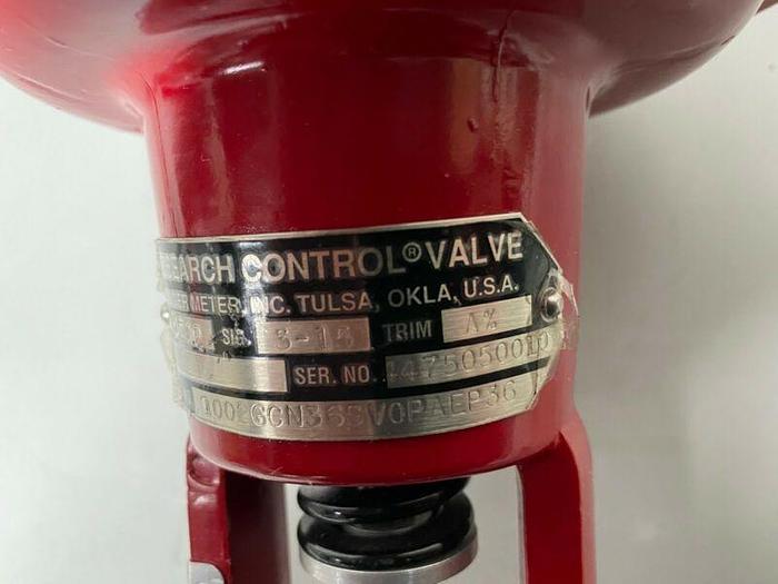 Used Bagder Meter Type BLRA Model 4 Research Control Valve 1002GCN36SV0PAEP36
