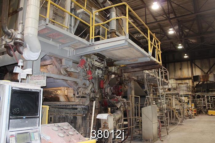 Used Beloit Tissue Machine 100" Web 96" Trim, 4000FPM, 75 TPD #38012