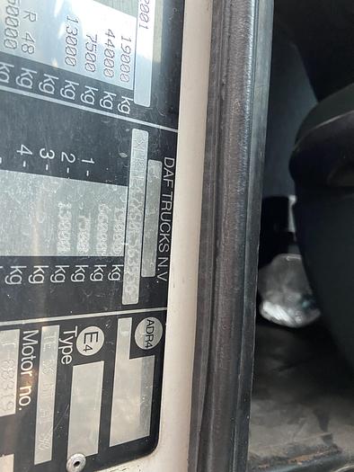 Gebruikt 2001 DAF 95 XF430 EURO 3 MANUAL