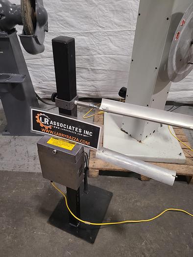 Used P/A Industries Dual Motorized Stock Feed Reels with Antenna Feed Control