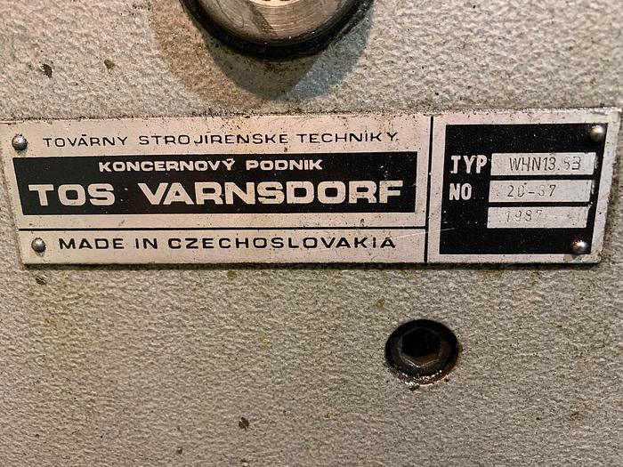 Used BRUGT CNC-BOREVÆRK, FABR. TOS, MODEL WHN 13