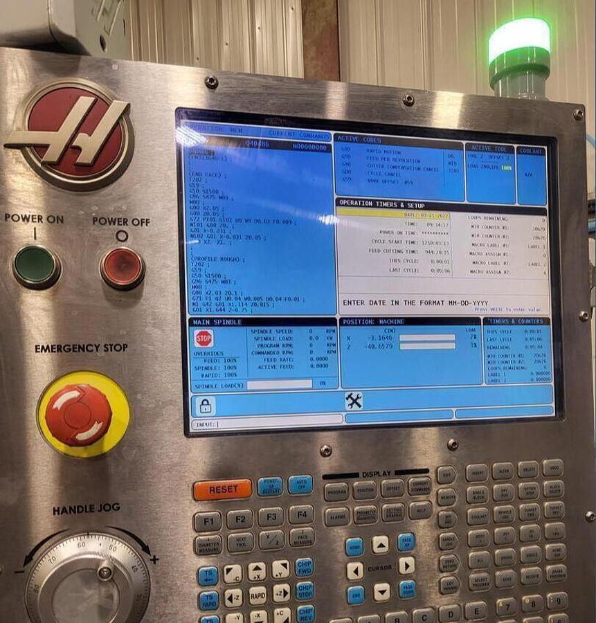 Used 2014 HAAS TL-3 CNC Turning Center *** Low Hours***