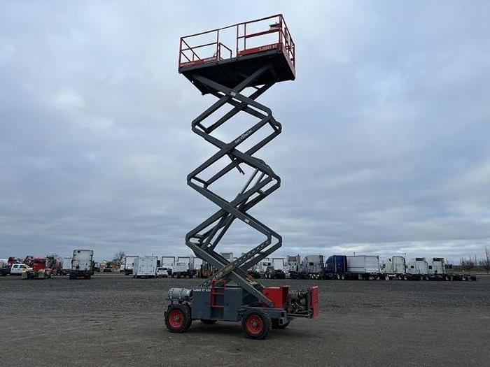 Used 2007 SKYJACK SJ8841RT Duel Fuel 4 x 4 Rough Terrain Scissor Lift