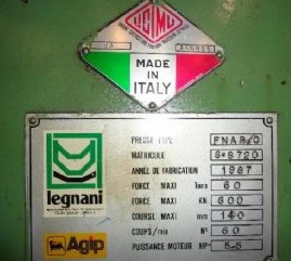 Gebraucht EXCENTERPERS LEGNANI 60T