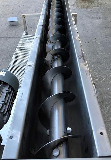 Used Filler, Auger, 8-Head, S/St, Manual Slide Gate, 1 HP #S743786