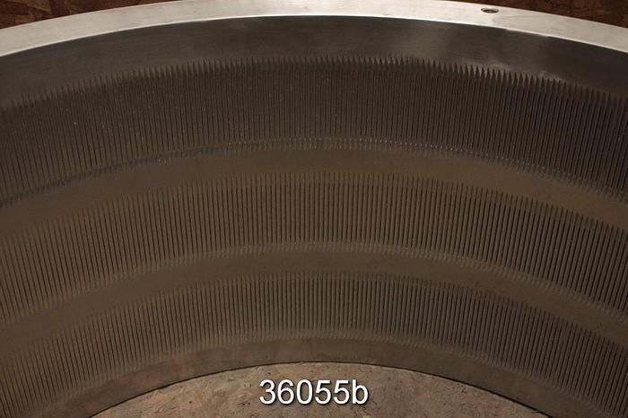 Unused Black Clawson UV 100 Pressure Screen Basket, .010" Slots #36055