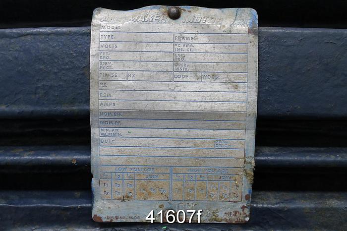 Used Black Clawson 24P Pressure Screen #41607