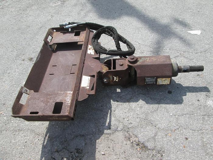 Used Bobcat Brand Skid Steer Auger Attachment