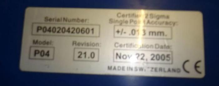 Used FARO 3D MEASURING ARM - FARO / PLATIMUM P-04