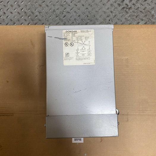 Used Preowned DONGAN 240X480V Single Phase General Purpose Transformer 85-1050SH