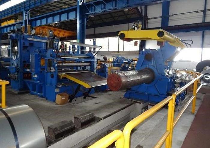Used 1650mm x 3mm Cut-to-Length Line: CTL-138