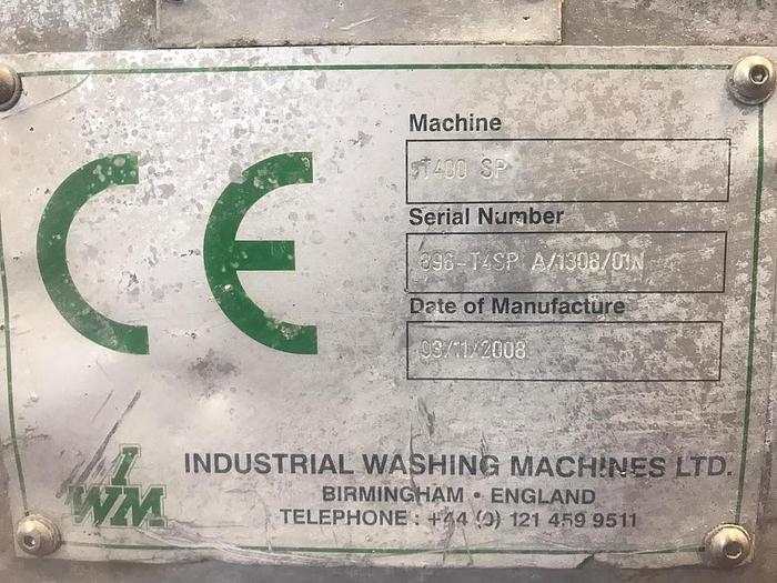 Used IWM TRAY WASH - MODEL T400