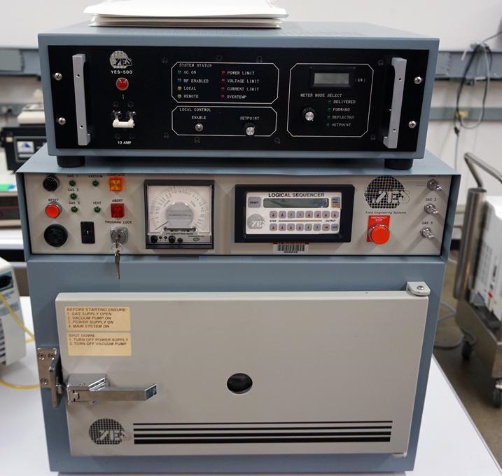 Used Yield Engineering R3 Plasma Cleaner with 500w power supply @ 50Khz