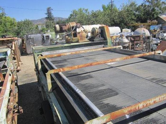 Used Filter, Belt, Vac, 8' X 24', S/st, Eimco, 25 HP, #Z386604