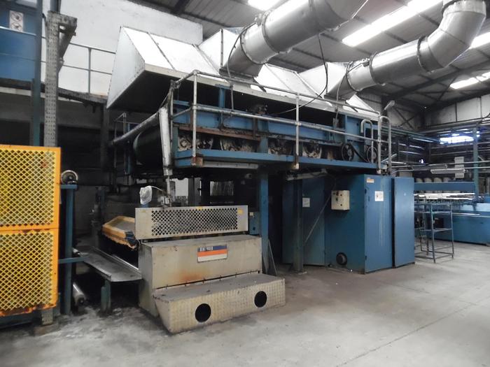 Used BENNINGER Indigo slasher dyeing line