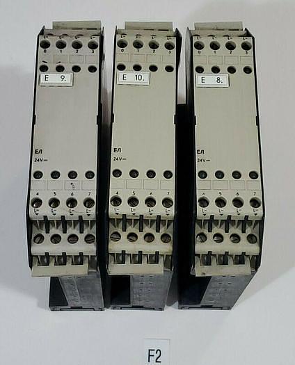 Used *PREOWNED* Lot of 3 Siemens Simatic S5-110 6ES5 400-7AA13 Input Module Cards