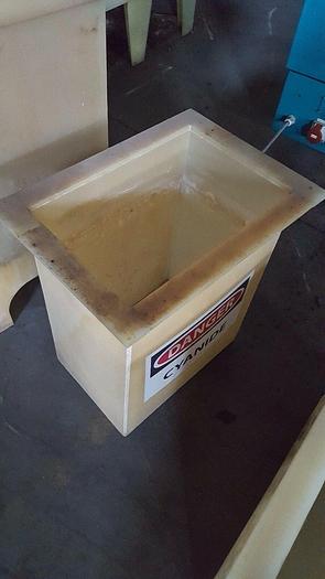 Used PolyPro Plating rinsing rinse tanks Dipping Dying Electroplate