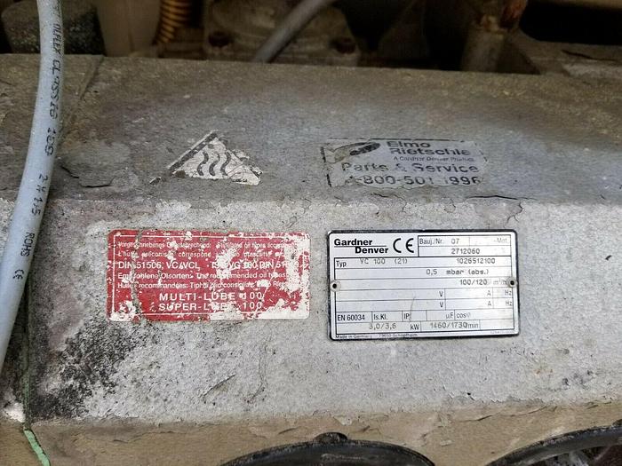 Used INJECT STAR 4600-K-400 VACUUM TUMBLER W/BUILT IN LOADER