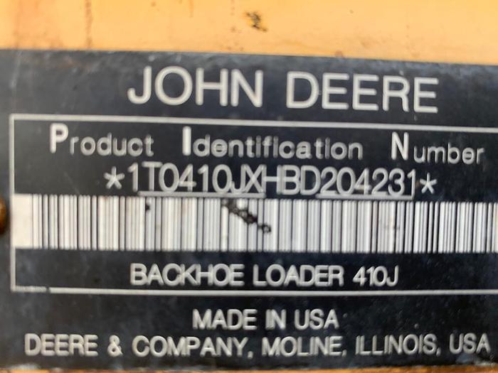 Used 2011 John Deere 410J