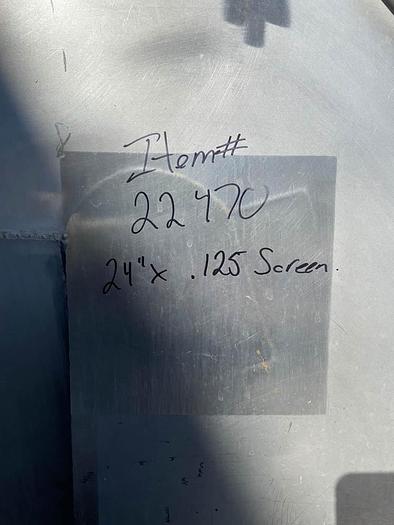 Used Lyco Mfg. Stationary Product/Waste Water Dewatering Screens