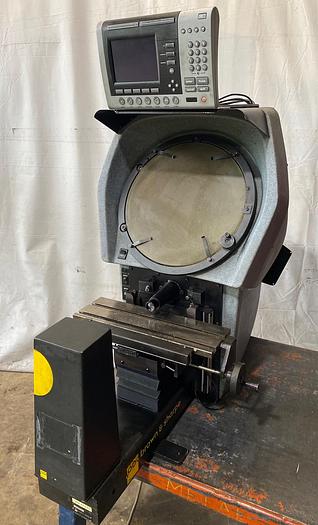 Used Brown & Sharpe Optical Comparator w/ Heidenhain Quadra-Chek ND 1200 DRO 32-3552