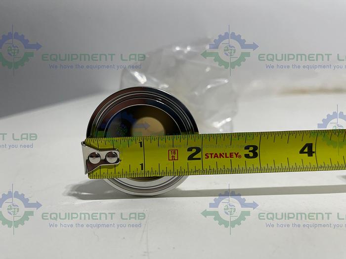 Saint Gobain  94" Silicone Hose w/ 3/4" to 1 1/2" Sanitary Fitting 150 PSI @ 20°C