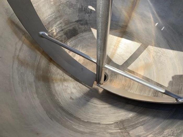 Used Pfaudler 150 Gallon Jacketed Agitated Mix Kettle