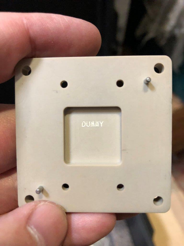 Used Delta Edge DE8000 7X7 BGA Test Handler Change Kit