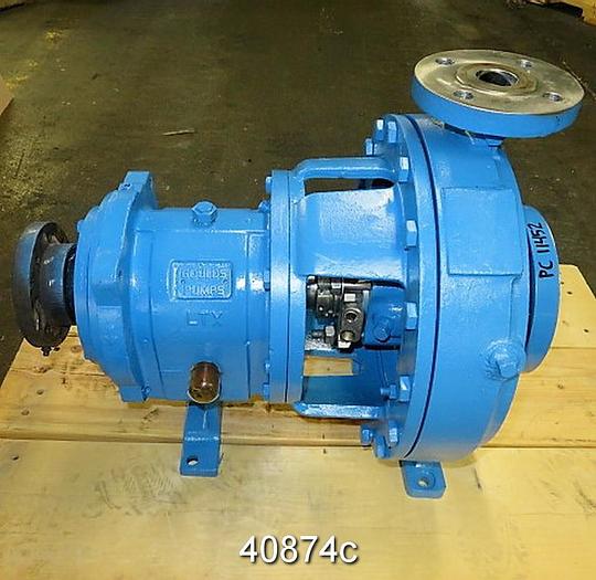 Used Goulds Lf 3196 1.5x3x13 Pump, SS Casing and Impeller #40874