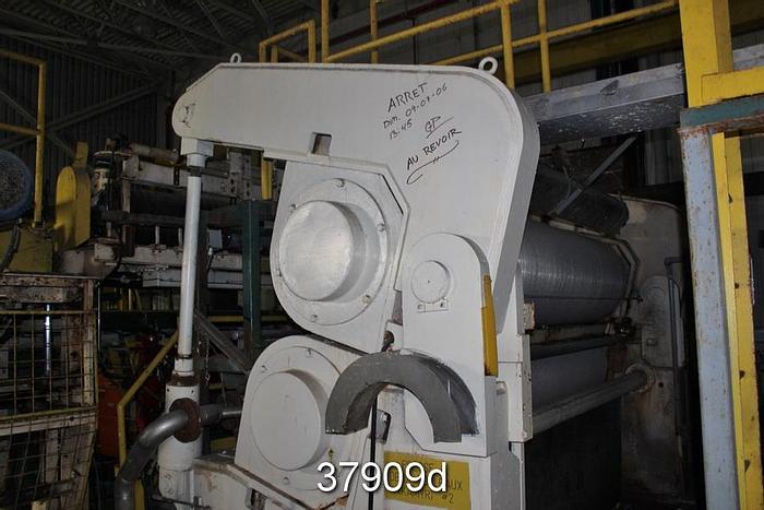 Used Kamyr 136" Cylinder Type Wetlap Machine #37909