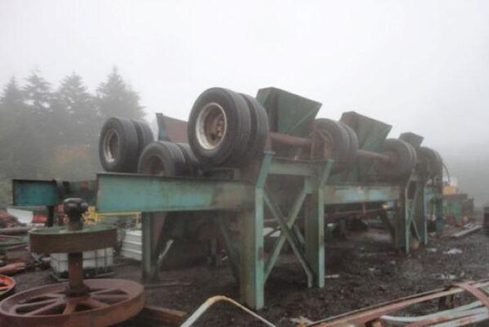 Used 9' x 40' Price Drum Debarker