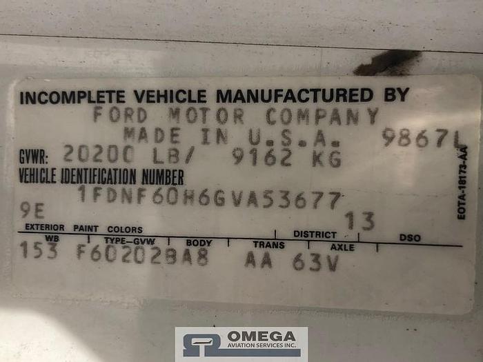 Used Unit #: 3677 - 1986 Ford chassis, Velcon filter vessel.