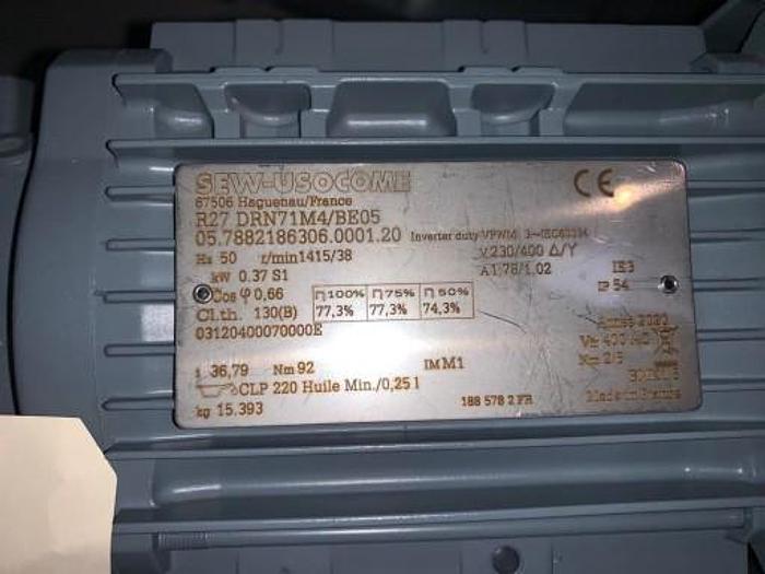 GEARMOTOR SEW R27 DRN71M4/BE05