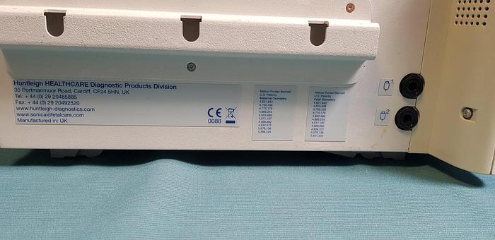 Used Huntleigt Sonicaid FM 800 Fetal Monitor Modell+ ULT1, ULT2 MECG und Toco/IUP Optionen, MECG Sonde