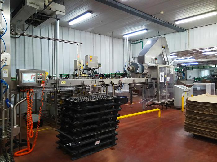 Used WEIGHTPACK BOTTLE FILLING MACHINE WITH FOIL CAP