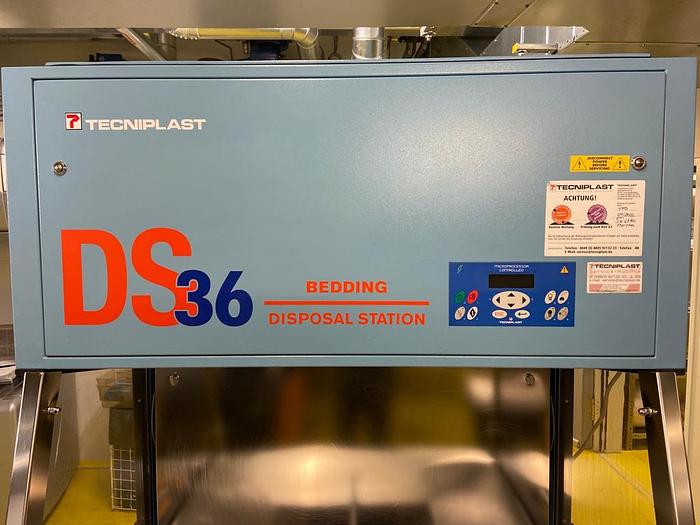 Used Tecniplast DS36 , Bedding Disposal Station , 9STPGDS36