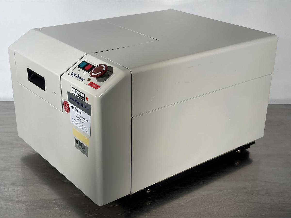 Used   KLA Tencor Omnimap RS75TC Wafer Test & Measurement System – 8" Wafers