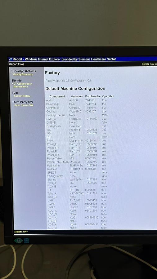 Used Siemens STRATON MX P X-Ray Tube, ONLY 345199 Scan Sec !! SOMATOM AS , 2021 YEAR