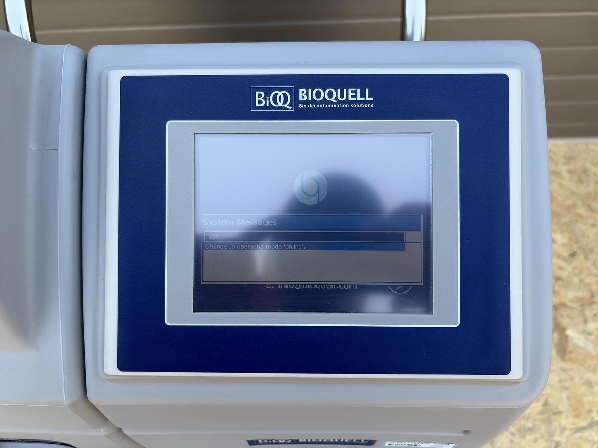 Used Bioquell Clarus L2 Hydrogen Peroxide Vapor Generator